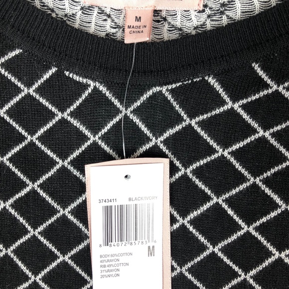 NWT Philosophy 3/4 length sleeve knit sweater - Picture 4 of 4